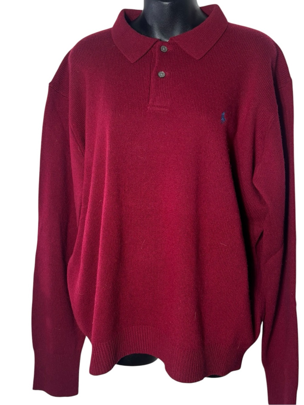 Polo Ralph Lauren men’s large 100% lambswool sweater‎ capsule minimalist